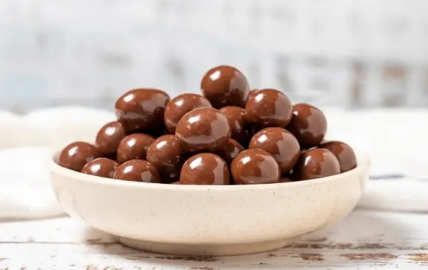 chocolates in a bowl